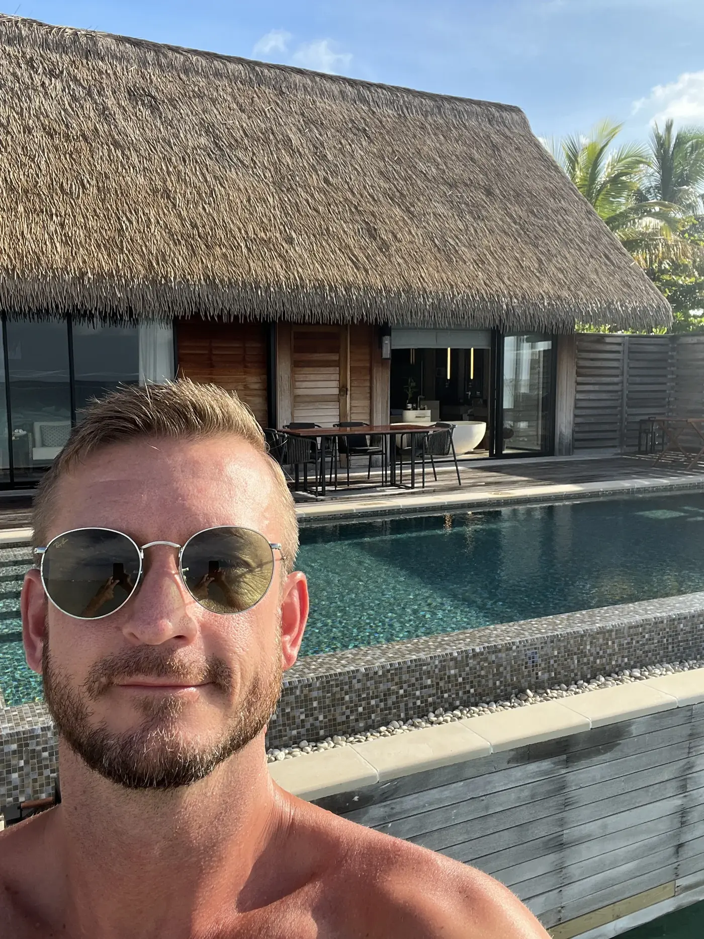 Trevor in Maldives