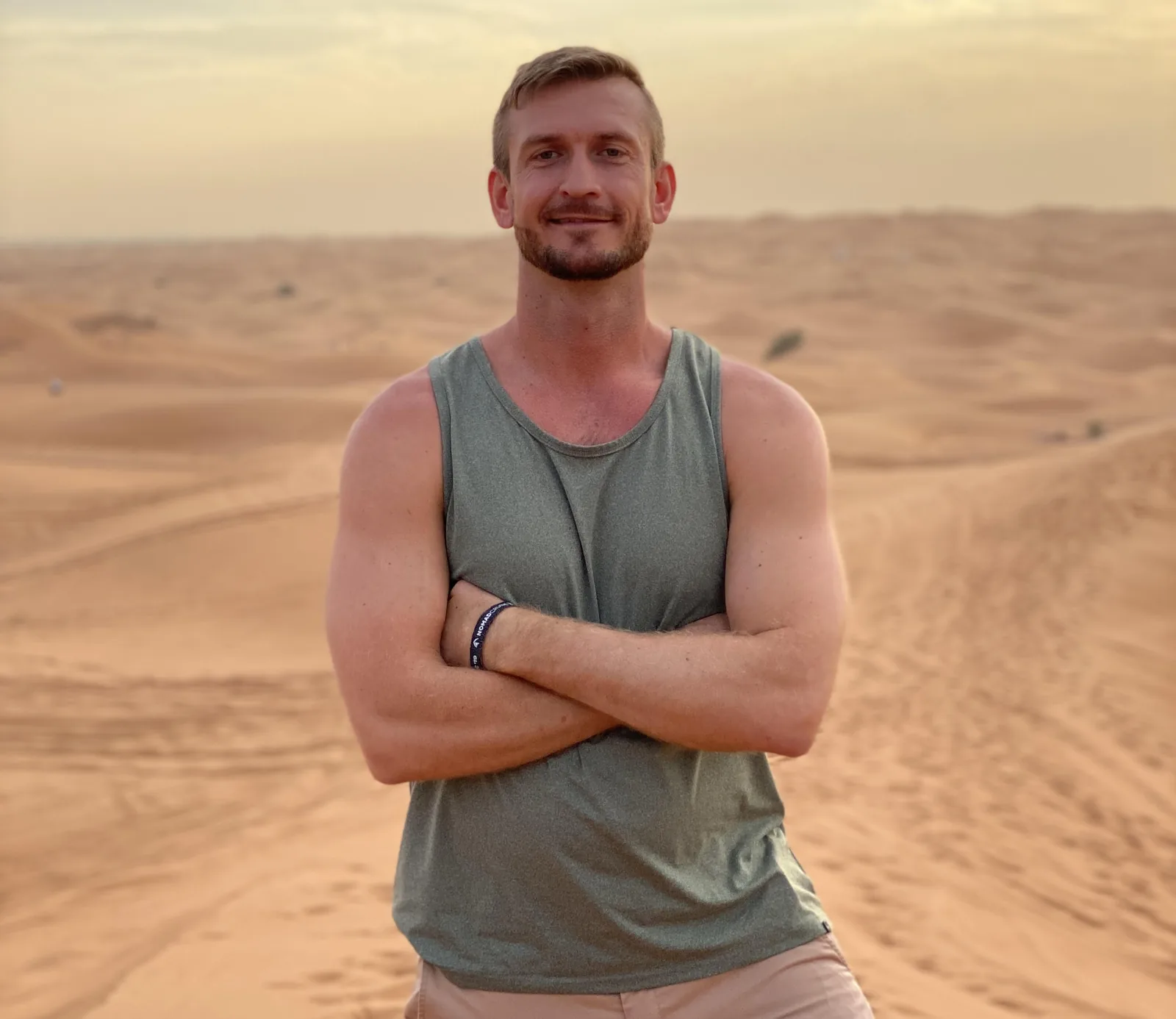 Trevor in UAE
